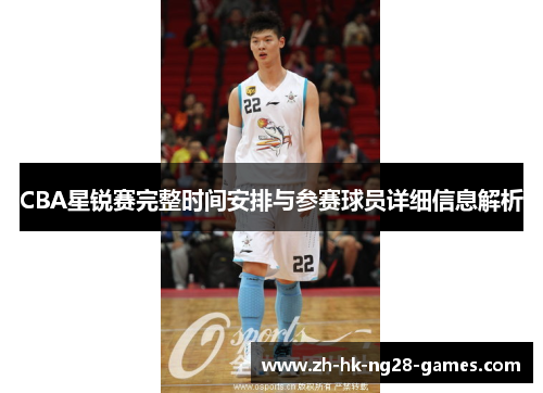 CBA星锐赛完整时间安排与参赛球员详细信息解析